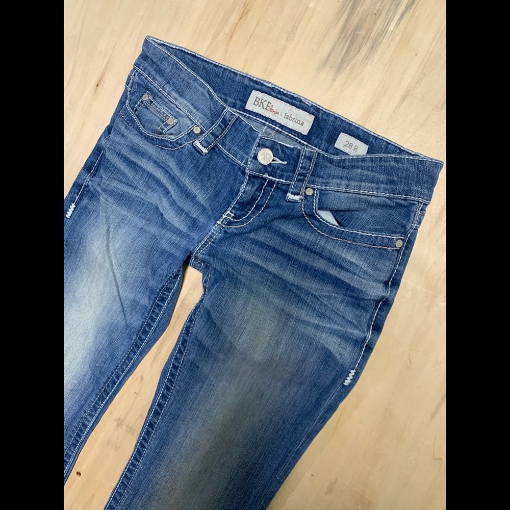 BKE Denim Sabrina Jeans Size 28R - Picture 5 of 5